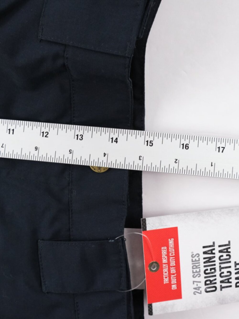 Tru-Spec Tactical Cargo Pants Mens 32 Navy Ascent 24-7 Original Tactical 31x31 - Picture 7 of 9